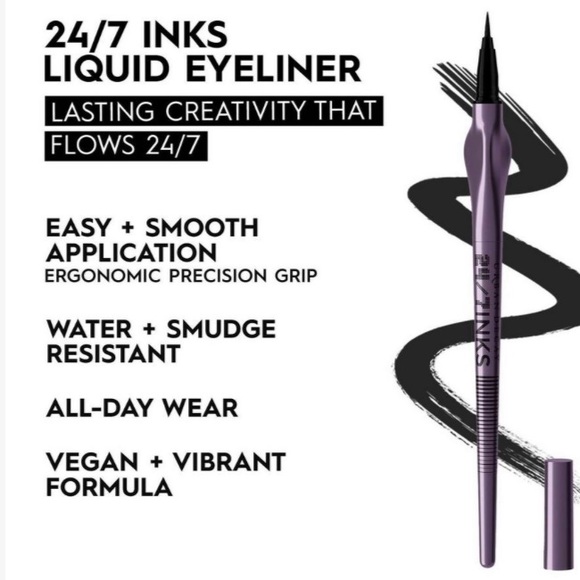 Urban Decay 24/7 Inks Easy Liquid Eyeliner Pen - ZERO brand new - Picture 4 of 7